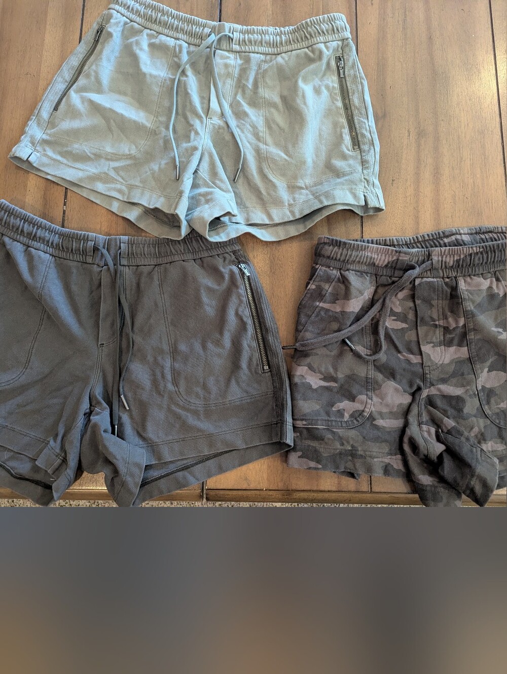 Trio Set Of Athleta Brand Shorts
